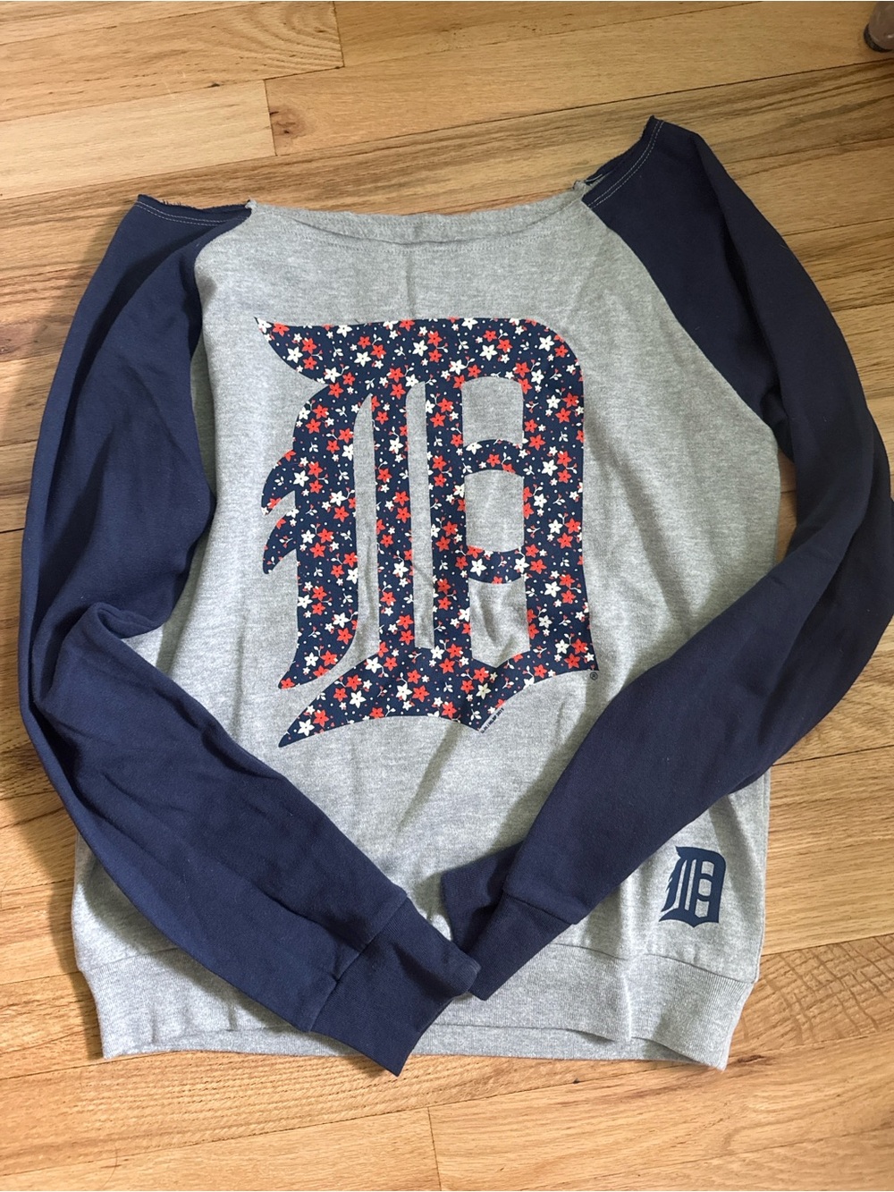 Detroit Floral D Sweatshirt